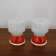Pair of small table lamps, 1980
