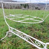 Wrought iron cradle