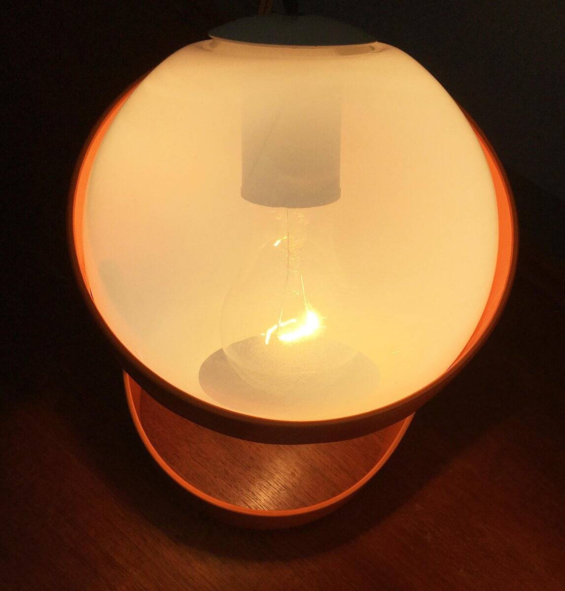 Mid-Century Swiss Space Age Guggerli L1 table lamp by Rosemarie & Rico Baltensweiler for Baltensweiler, set of 2