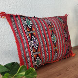 Moroccan Red Kilim Cushion