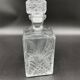 Vintage, whisky decanter, bottle, pitcher, cork, diamond décor, vegetable, 1960s, 1970s, Italy