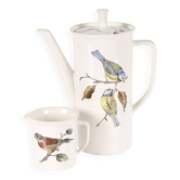 Bird motif teapot, Villeroy Boch, 1960s