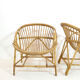 Armchair basket of the 60s-70s