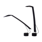 2 Dove desk lamps by Mario Barbaglia and Marco Colombo - edition Italian Luce design 80s