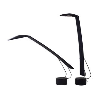 2 Dove desk lamps by Mario Barbaglia and Marco Colombo - edition Italian Luce design 80s