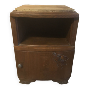 chevet en chêne années