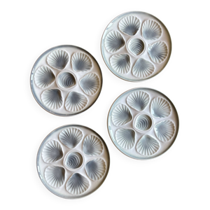 Lot de 4 assiettes à