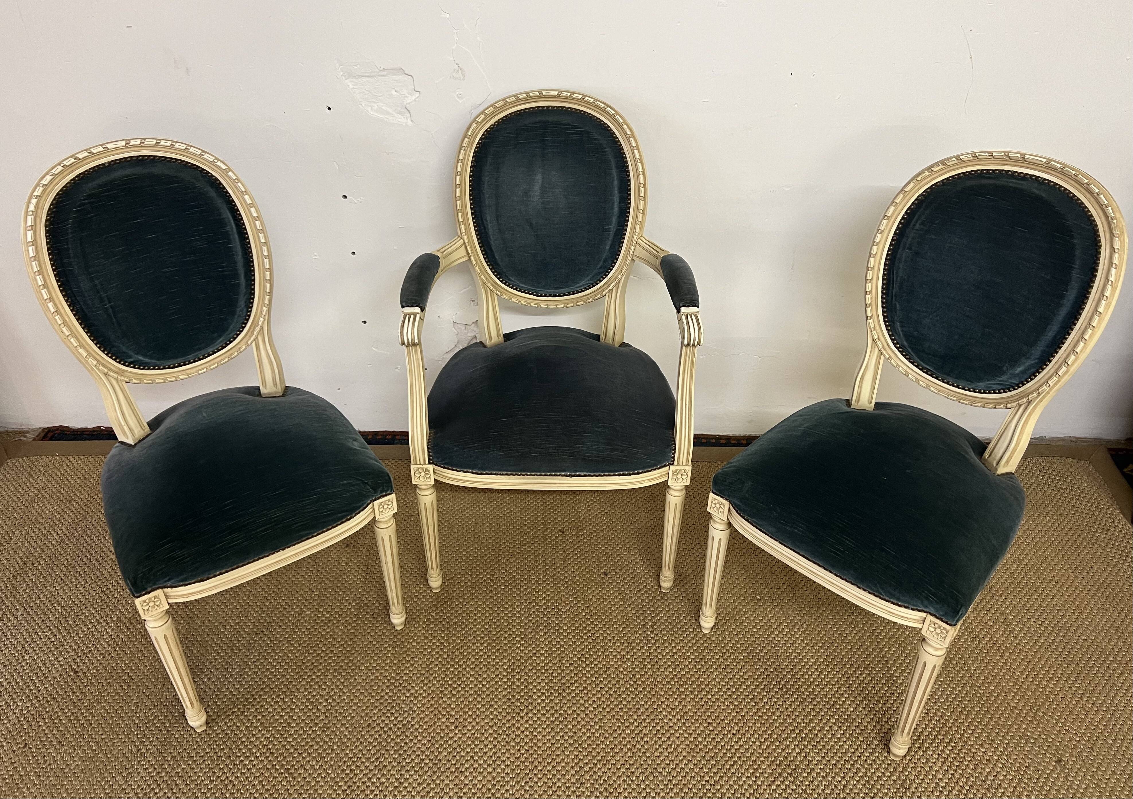 Set 2 chairs and an armchair "JP EALT"