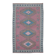 Vintage Turkish Oushak Handmade Pink Wool Rug 122x201