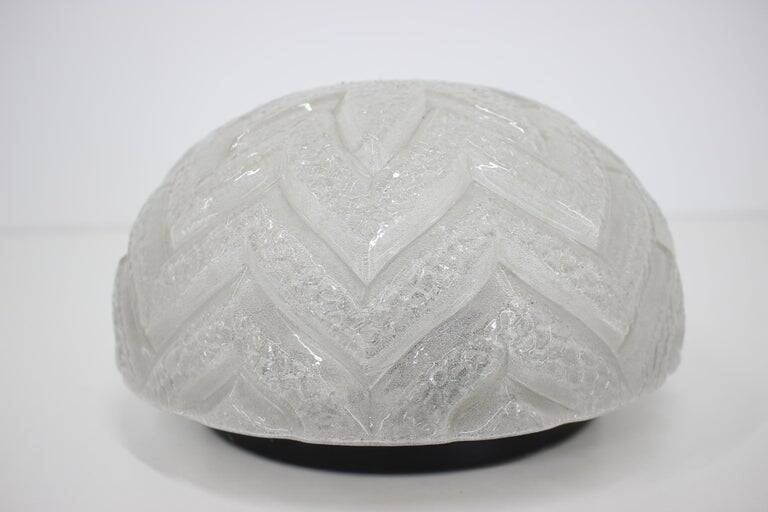 Midcentury Design Wall or Ceiling Lamp, Flush Mount, 1970s