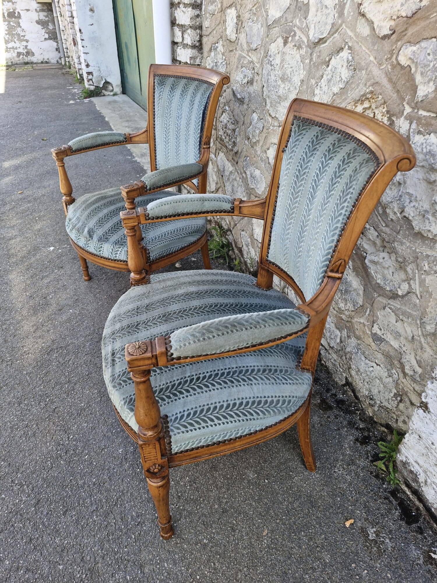 Pair of armchairs