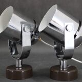 1970s Stanislav Indra Pair Of Wall lamps by Combi Lux, Czechoslovakia