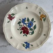 Lot 6 assiettes creuses Sarreguemines et Digoin