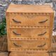 Commode art déco 1930 en bois brut
