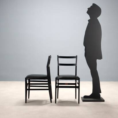 'Leggera' chairs by Gio Ponti for Cassina 1960s-70s