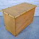 Commode 3 tiroirs bambou et cannage, 1970