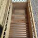 Rattan baby bed