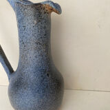 Blue ceramic vase
