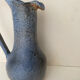 Blue ceramic vase