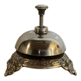 Silver metal hotel doorbell