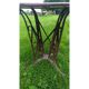 Old garden table metal base "eiffel"