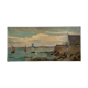 Tableau marine bord de mer Bretagne