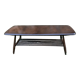 Table basse Ercol Double plateau années 60 Design