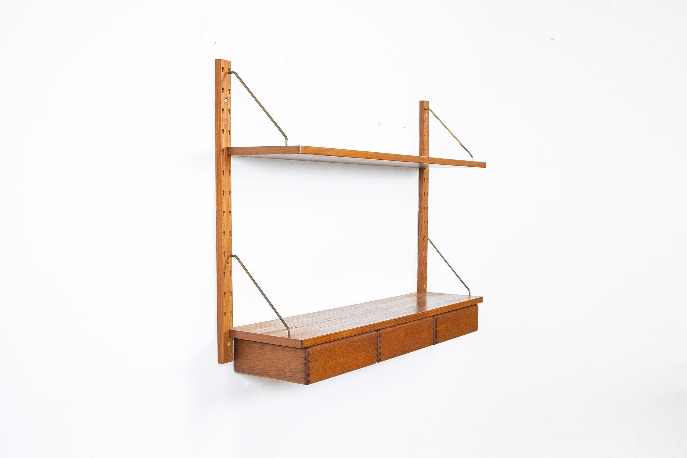 Wall Shelf with drawers by Sven Ellekaer for Albert Hansen, 1950s