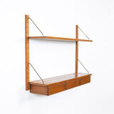 Wall Shelf with drawers by Sven Ellekaer for Albert Hansen, 1950s