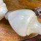 Alabaster lamp base
