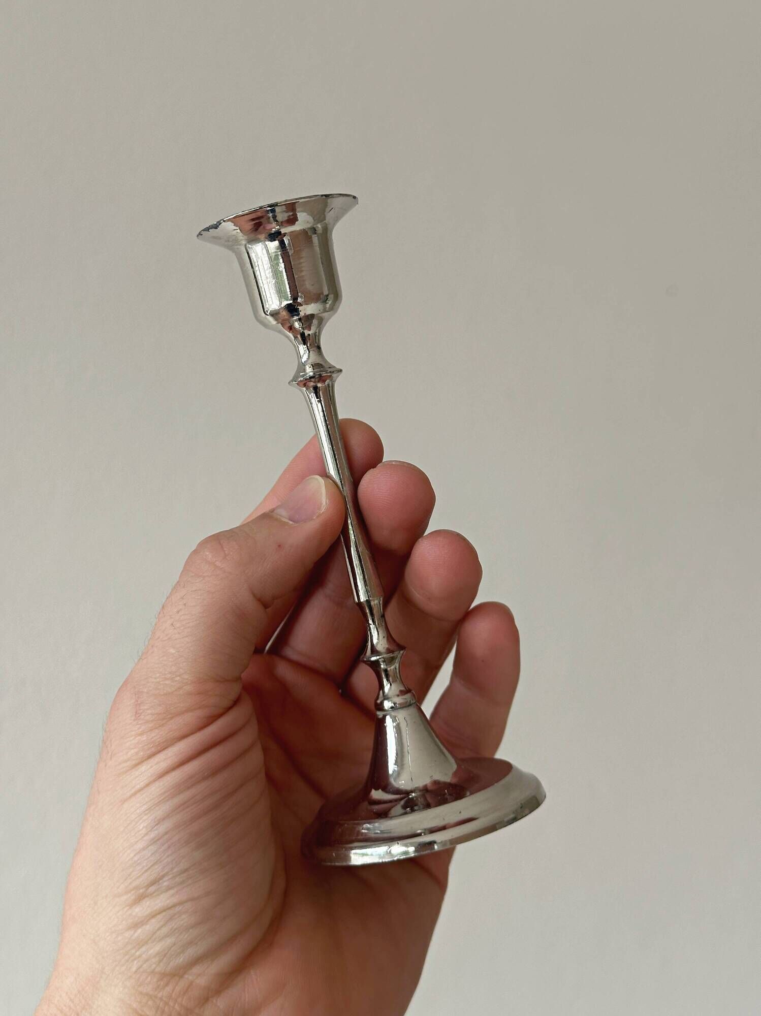 Duo mini metal candle holders