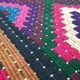 Handwoven vintage Romanian carpet 234x138cm