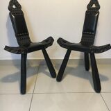 Table basse et chaises espagnoles