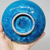 2 Coupelles En Céramique Bleu Turquoise De Perse