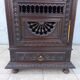 Bonnetière Breton style wardrobe in natural wood