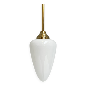 Plafonnier opalin en