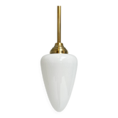 Opaline ceiling lamp in the shape of a drop, 1970’s