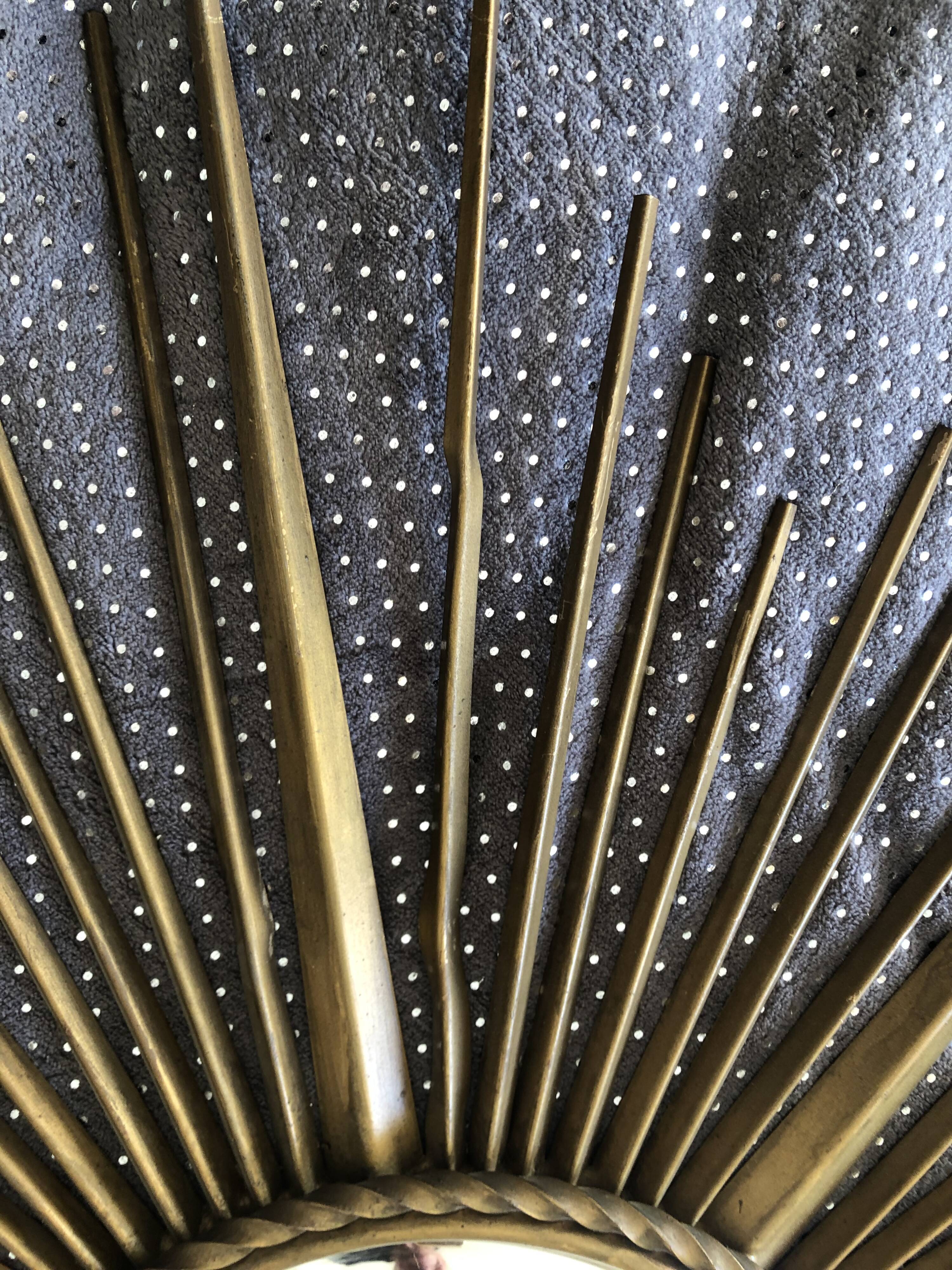 Mirror Chaty Vallauris curved 60s