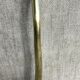Pair of ball and hook coat hooks in brass