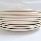 Yellow dinner plates from Moulin des Loups