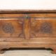 Antique Chest In Solid Walnut, Italy 18th Century