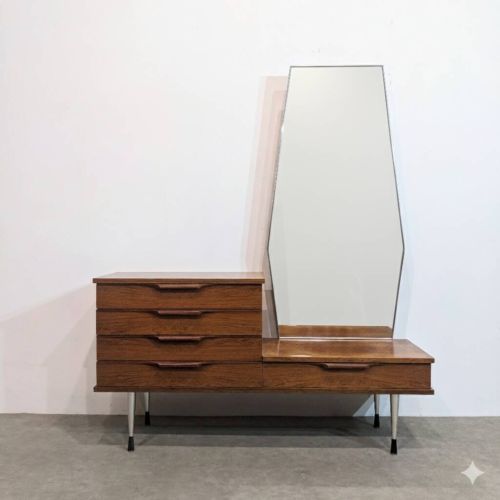 Commode, coiffeuse mid-century