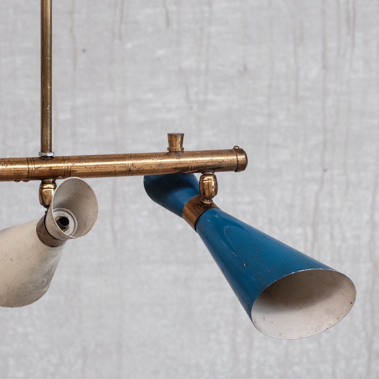 Brass Mid-Century Italian Chandelier Pendant