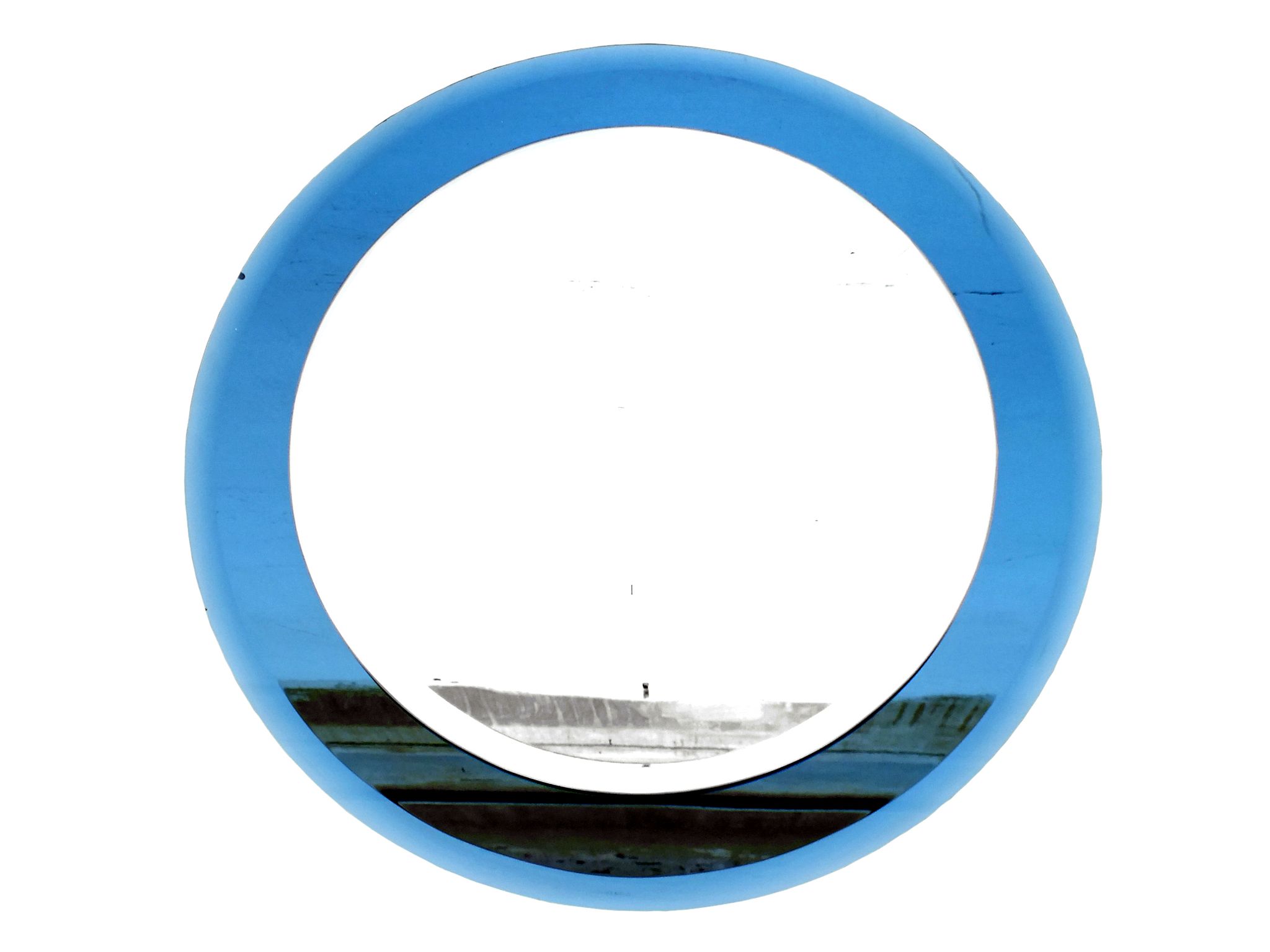 Luigi Fontana design blue cobalt mirror deco years 40 Fontana Arte