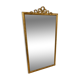 Important 19th Century Beveled Mirror with Pediment - Louis XVI Style - 81cm X 163cm