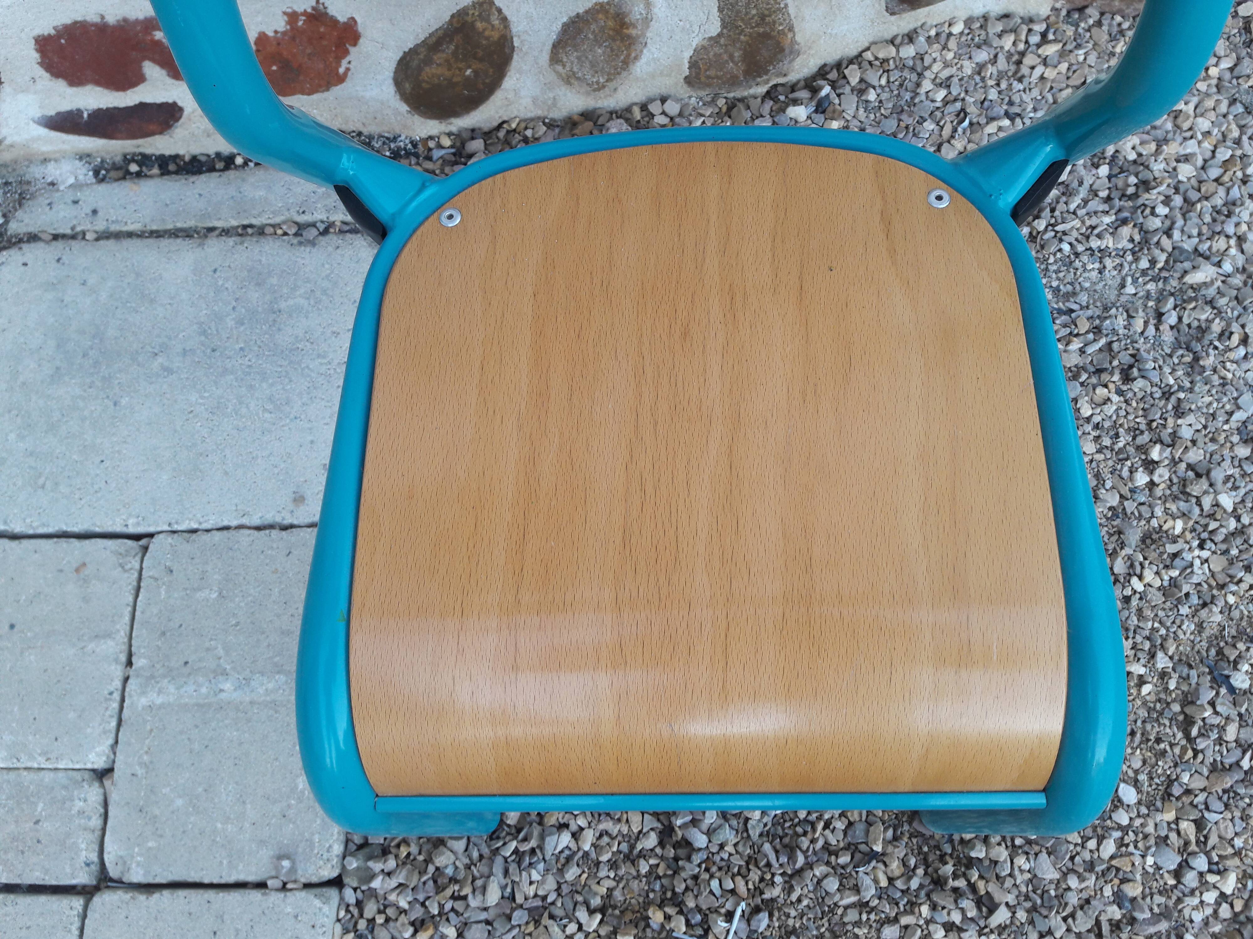 Blue nursery child chair