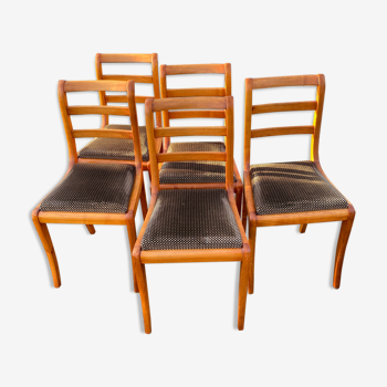 6 art deco chairs