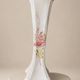 Lunéville – Reverb vase in earthenware – Pink floral decoration – 782/30