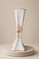 Lunéville – Reverb vase in earthenware – Pink floral decoration – 782/30