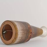 Unique Scandinavian Modern Brutalist Ceramic Table Lamp by Tilgmans, Sweden